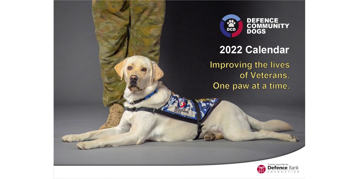 2022 Defence Community Dogs Calendar