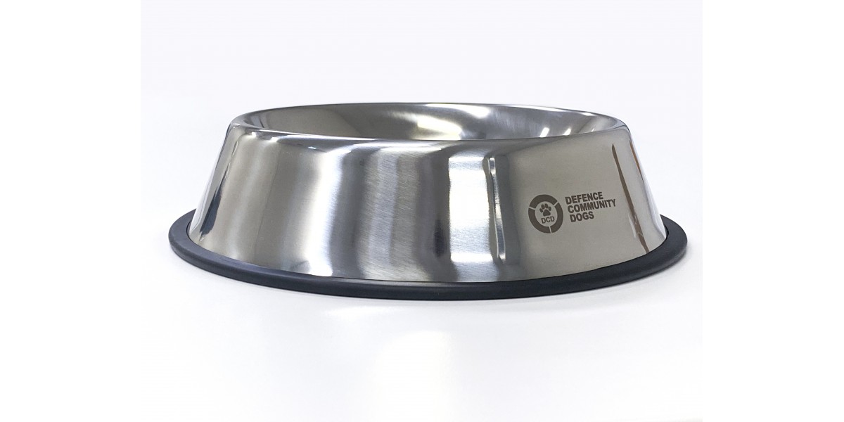 Defence Community Dogs - Stainless Steel Bowls